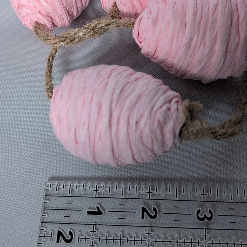 Cotton & Co Pink Easter Egg 6 Foot Garland